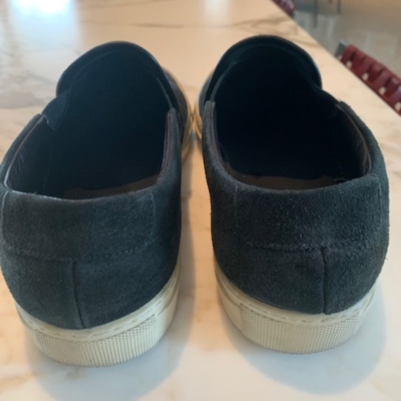 Suede slip-on sneakers in black - Common Projects | Mytheresa Common Projects Suede Slip-ons MENS Size 43